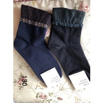 韓國東大門銀蔥造型短襪