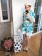韓國東大門~春夏設計首爾熱賣款♥法式燈籠泡泡袖收腰顯瘦氣質短版連身裙洋裝✿超氣質~☁ 約會~旅遊~餐會~必備 ◙ ◚ ◛  S-XL
