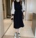 韓國東大門♛~韓國首爾熱賣♛設計感蕾絲拼接長袖修身顯瘦長洋裝♛✿超減齡~✿~超實搭~~!! 2色可選  M-4XL