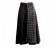 韓國東大門韓系氣質後口袋個性半邊格紋休閒款半身裙2穿式(半格紋布面可拆) S~XL