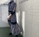 韓國東大門~優雅荷葉邊絲絨腰身綁帶碎花溫柔長洋裝✾✔超減齡 ✔超觸感✔超好搭 2色可選 