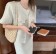 韓國東大門~設計首爾熱賣款✿夏季法式圓領粗針鈕扣貴氣短袖短裙套裝組✿☁ 約會~旅遊~上班~必備 ◙ ◚ ◛2色可選 S-M