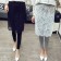 韓國東大門▶▷◀◁假兩件式長版蕾絲襯裙▶▷◀◁內搭褲~彈性超大~超質感~M~2XL~ 2色