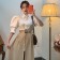 韓國東大門氣質個性設計感長版腰帶開岔半身裙~超韓風 S~M 2色 