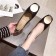 韓國東大門-售NO1造型圓銅時尚鞋~尺碼多款超軟超舒服~35~41碼 2色 