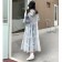 韓國東大門~初春設計首爾熱賣款✿蕾絲拼接連帽透視感十足長版時尚造型上衣✿超休閒~超唯美~☁ 上班~旅遊~必備 ◙ ◚ ◛