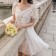 ✽✾韓國東大門✽✾氣質雪白縷空飄逸泡泡袖洋裝✿ ✔超減齡 ✔超涼快 ✔超好搭  S~M